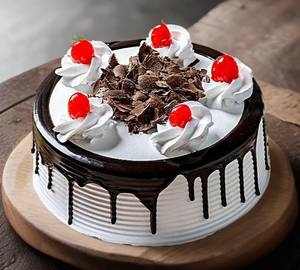 Eggless Black Forest Cake