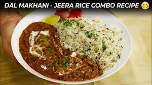 Jeera Rice with Dal Palak