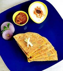 Aloo Paneer Paratha