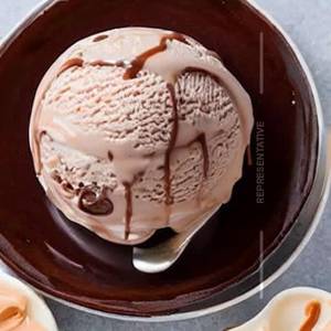 Nutella Lychees Ice Cream