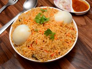Egg biryani