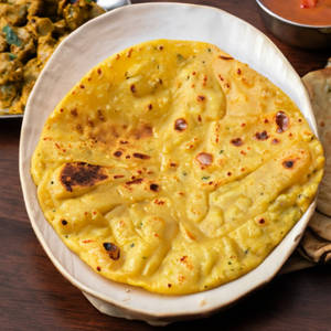 Garlic Missi Roti