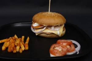 Vegetable Cheese Burger