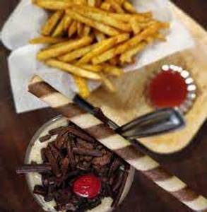 French Fries & Cold Coffee