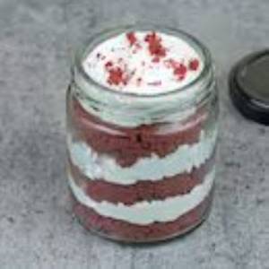 Red velvet jar cake (small)