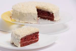 Red Velvet Cake Iced Pieces