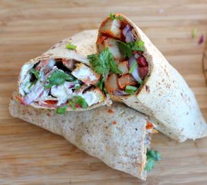 Masala  Chicken Tikka Wrap