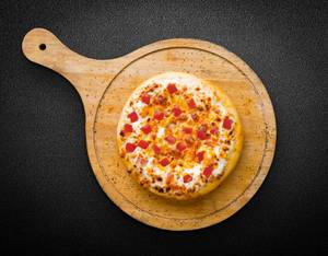 Toamto & Corn pizza