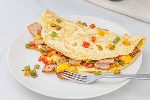 Cheese Chicken Omlet