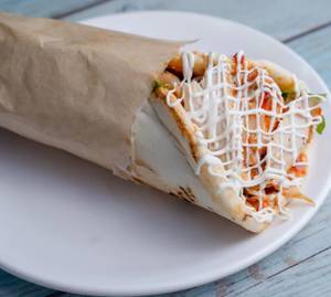 Cheese chicken shawarma