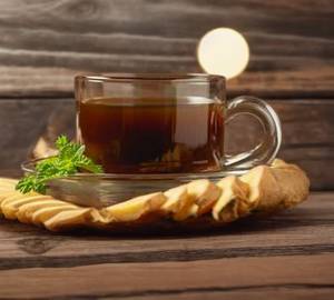 Ginger black tea   [serves 1-2]