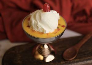 Fruit Salad With Ice Cream