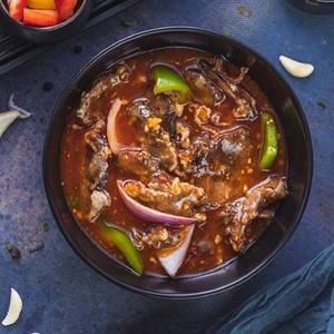 Hot Garlic Lamb