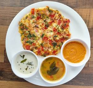 Onion Tamato Uttapam