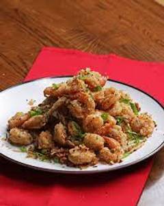 Crispy Prawns Garlic & Pepper