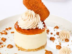 Lotus Biscoff Baked Cheesecake Pastry