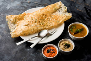 Rava Plain Dosa  