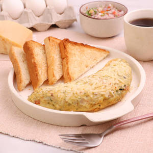 Vegetable Cheese Omelette
