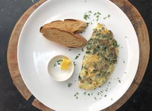 Organic Greek Omelette