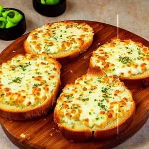 Cheese garlic bread