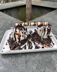 Butterscotch loaded waffles