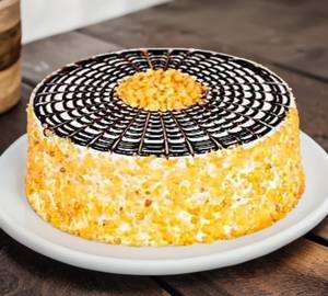 Eggless Butterscotch Nuts Cake