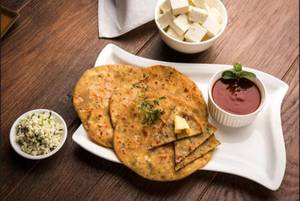 Panner Paratha (5 Pices)