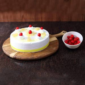 Pineapple Cake Eggless