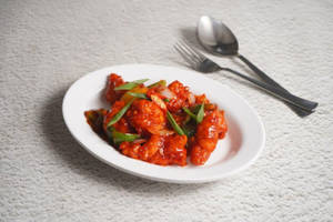 Singapore Chilli Prawns