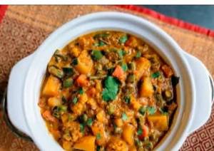 Vegetable kolahpuri                                                                                 