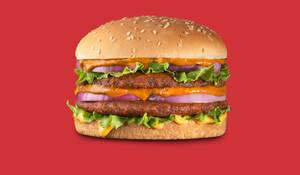 Amritsari Murgh Makhani Double Patty Burger