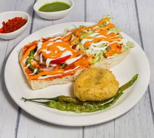 Italian vadapav [bhajiya]