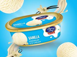 Vanilla Premium Ice Cream Tub 500ml