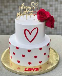 2 Tier Premium Chocolate Cake - 1.5 Kg