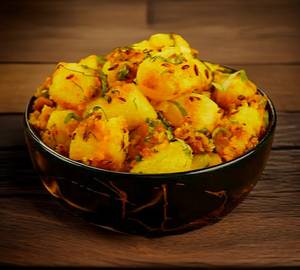 Jeera daniya aloo [dry]