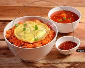 Triple Schezwan Fried Rice