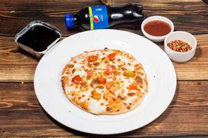 Cheese Tomato Pizza+250ml Pepsi+chocolava Cake