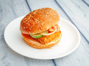 Punjabi Paneer Burger