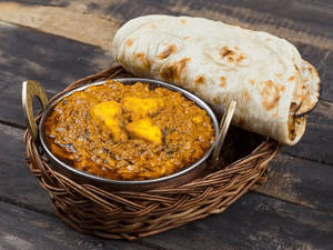 Kadhai Paneer With 2 Roti