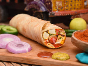 Paneer Tikka Roll