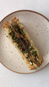 American Mushroom Philly Cheese Steak Sandwich