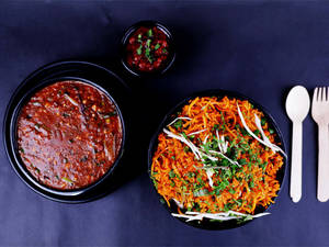 Triple Schezwan Fried Rice