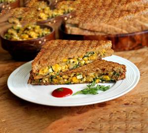 Sweet corn Sandwich