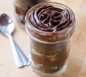Death By Chocolate Cake Jar