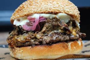 Grilled Double Chicken Burger