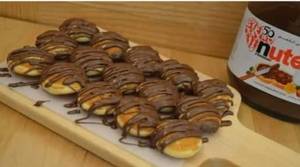 Nutella Overload Mini Pancake (12 Pcs)