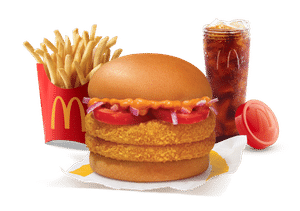 McAloo Tikki Double Patty Burger Combo