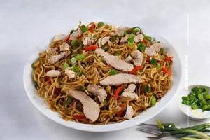 Chicken Pan Fried Noodles