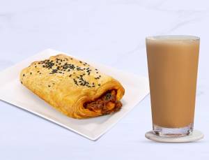 Tall Cold Coffee with Malabari Egg Croissant