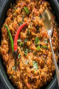 Baingan Bharta - Serve 1-2 Person
